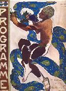 Leon Bakst in the ballet Afternoon of a Faun 1912 Sweden oil painting artist